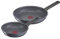 Tefal Natural On - Juego 2 sartenes 20 y 26 cm con revestimiento mineral muy resistente, Thermo-Signal, Thermo-Fusion, forma profunda, apto todo tipo de cocinas, inducción, apto para horno, sin PFOA