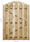 Wakects Portail de Jardin, portillon de Jardin en Bois pin imprégné portillon de Jardin 100 x 150 cm portillon de Jardin portillon de clôture portillon d'entrée pour Cour de Jardin ou terrasse