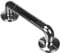 WENKO Wandhaltegriff Secura 30 cm, Bad-Sicherheitsgriff und Gleichgewichtsstütze für Badezimmer, Dusche, Wanne oder WC, aus hochwertigem Aluminium und stabilem Kunststoff, Chrom