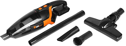 WEN 20V Max Cordless Handheld Vacuum Cleaner Kit (Tool Only – Battery Not Included) 20861BT, Black