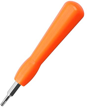 Jagowa Ring Doorbell Screwdriver T6&T15 Bit Screwdriver Double-end for Ring Video Doorbell Repairing Orange