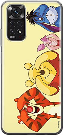 ERT Group Coque de téléphone Portable pour Xiaomi REDMI Note 11S 4G / REDMI Note 11 4G Original et sous Licence Officielle Disney Motif Winnie The Pooh & Friends 036, Coque en TPU