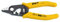 Three Hole high Precision Fibre Optic Stripper with TPR Handle, 6 Length.
