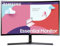 Samsung S36C Essential Monitor S27C366EAU, Curved, 27 Zoll, VA-Panel, Full HD-Auflösung, Eco Saving Plus, AMD FreeSync, 4 ms Reaktionszeit, Bildwiederholrate 75 Hz, Schwarz