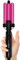 FARERY Fer à Boucler 3 Barils, 3 températures réglables, Fer à Onduler Céramique, Mini bigoudis pour cheveux longs/courts, format de voyage, double voltage, pochette, rose vif