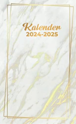 2024-2025 Taschenplaner: 12 Monate Taschenkalender, 2 Jahre Monatsplaner, Kleiner Planer für die Handtasche,... Taschenplaner