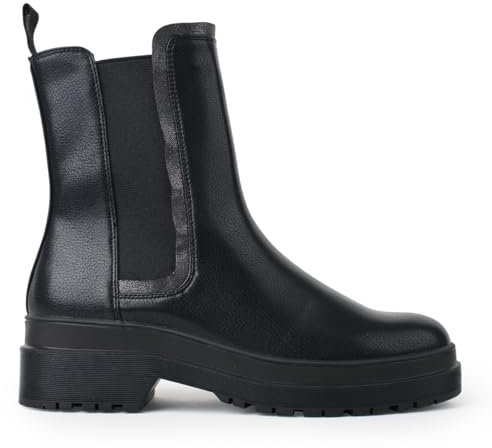 CHATTAWAK Damen 16xtlanoir40 Stiefelette, Schwarz, 40 EU