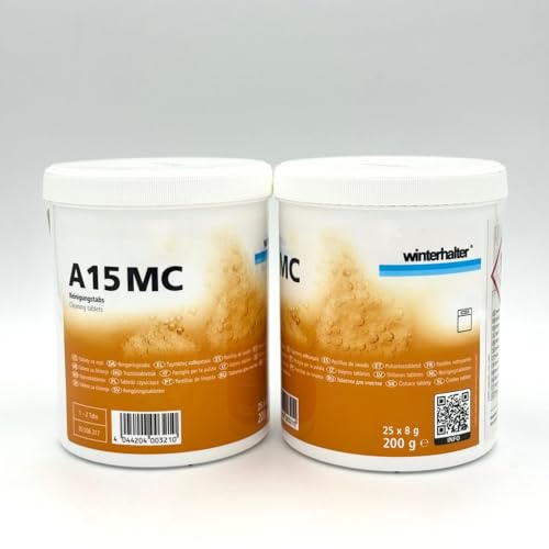 Detergente Pastiglie - Winterhalter A15MC - 2 Barattoli da 25 x 0,8 gr