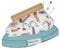 Hobby Gift PCIư Weiches Nadelkissen aus schickem Stoff, Haby Notions, (d/w/h) 8 x 17 x 15cm