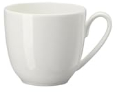 Rosenthal Jade Weiss Becher mit Henkel 0,35l
