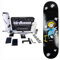 RIPNDIP Komplett-Skateboard Erstellen Sie Ihr eigenes komplettes Skateboard PROFESSIONAL RIPNDIP Professionelles Set Up und Board (Rise n Grind Black, 8.25)