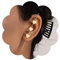 Dervivea Punk Heart Ear Crawler Hook Earrings Love Heart Climber Cuff Earrings Gold Hearts Ear Hook Earring Hearts Ear Wrap Crawler Earrings Love Edgy Ear Pin Jewelry for Women