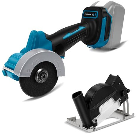 WingFly Cordless Angle Grinder for Makita 18V Battery, Professional Cordless Grinder, 76mm, Brushless Motor, Disc Protection, for Cutting, Grinding, Polishing(Without Battery)