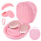 AirPod Max Case mit Schlaf- und Ladeunterstützung, AirPods Max Case Accessory Compatible with Apple AirPods Max Wireless Over-Ear Headphones, Travel Portable Airpod Max Case (Pink)