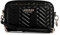 GUESS Damen Anning Camera Crossbody Umhängetasche, Schwarz