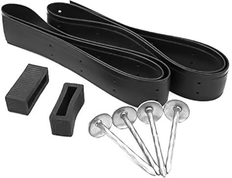 Tiardey Correas de sujeción Ajustables para árboles y arbustos de Alta Resistencia de 90 x 3,8 cm, Uso en Jardines y proyectos de paisajismo