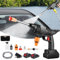 Idropulitrice Portatile, 60bar Idropulitrice con 2 Batterie, 1800w Lidropulitrice Portatile con ugello Multifunzione, Idropulitrice Pulitore Portatile Senza Fili con Tubo da 5m (Nero)
