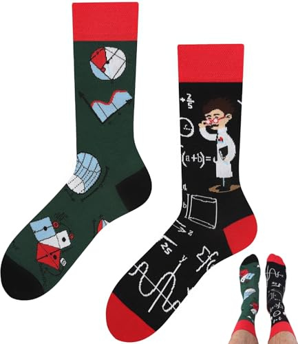 TODO Chaussettes amusantes à motif, multicolores, pour exprimer sa joie de vivre, 35-38
