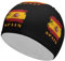 Gorro de baño Vintage con Bandera de España para Hombre y Mujer, Impermeable, para Cabello Largo y Corto.