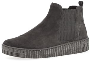 Gabor Damen Chelsea Boots, Frauen Stiefeletten,Best Fitting,flach,Stiefel,Bootee,Booties,halbstiefel,Kurzstiefel,Pepper (EL.Wave),43 EU / 9 UK