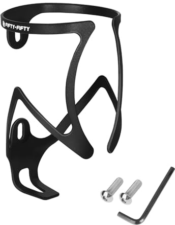 FIFTY-FIFTY Aluminium Flaschenhalter Fahrrad, Leichtgewicht, Langlebig