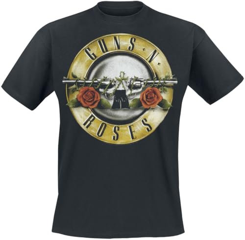 GUNS N ROSES Classic Logo T-Shirt (Größe: L)