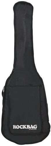 Gitarrentasche, Westerngitarre, schwarz, mit Tragegurt