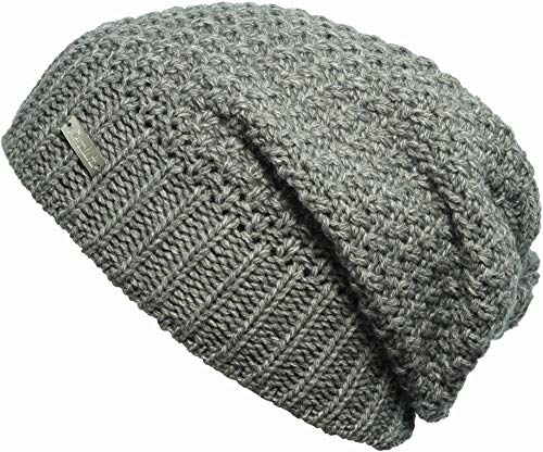 Eisglut Mütze Luna, grau Mel, one Size, 13192
