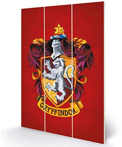 Harry Potter Wanddekoration aus Holz, Mehrfarbig, One Size