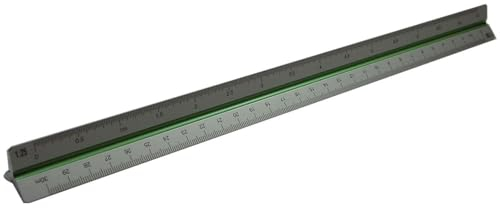 RUMOLD 195DIN30 Dreikantmass-Stab 30cm Alu