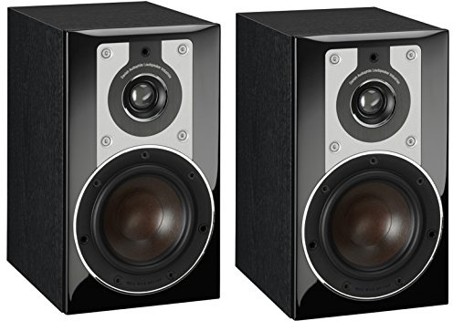 Dali Opticon 1 schwarz Lautsprecher – Lautsprecher (XLR, 2.0 Kanal, kabelgebunden, TERMINAL, 62 – 26500 HZ, schwarz)