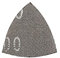 kwb Gitterleinen Schleif-Papier Schleifgitter-Scheibe für Nass- und Trocken-Schliff, f. Delta-Schleifer 93 x 93 K-80, aus Fiberglas, gelocht m. Klett, 5 Stk.