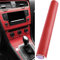 WenMei Red Carbon Fiber Car Wrap Vinyl Roll 3D Carbon Fiber Vinyl Car DIY Wrap Sheet Roll Film Sticker Decal - 127X30cm/50 X11.8 (Red)