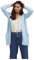 Vila Damen Viril Open L/S Knit Cardigan - Noos Strickjacke, Kentucky Blue, XL