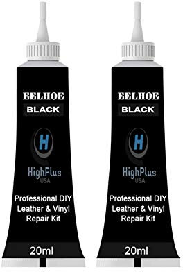 Kit De Réparation Cuir Et Vinyle, Gel De Réparation Pour Cuir, Noir & Blanc Canapé Chaussure Pâte De Réparatio Rénovation Cuir Réparateur,pour Chaussures,Veste en Cuir,Siège De Voiture,Canapé,2PCS