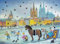 Nostalgischer A4 Adventskalender Köln Kölner Dom