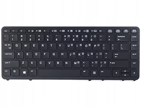 Tradebit - Tastatur für HP Elitebook 840 850 G1 G2 LED -Subsets QWERTY US