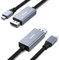 BENFEI Câble USB C vers DisplayPort (4K@60Hz, 2K@144Hz), Thunderbolt 3/4 vers DisplayPort, Compatible avec MacBook Pro/Air, iPhone 16/15 Plus Pro Max, iPad Pro, Dell XPS 15, Surface Book 2, Lot de 2