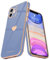 Teageo for iPhone 11 Case Cute Heart Pattern for Women Girls Slim Luxury Bling Plating Soft TPU Anti-Scratch Shockproof Bumper Phone Case for iPhone 11, Cool Grey