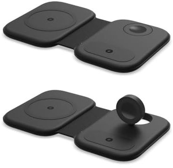 TEMPO DI SALDI 3 in 1 Wireless Charger with Folding Magnetic Charging Station