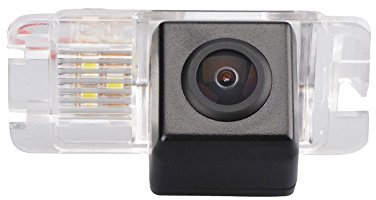 Auto Rückfahrkamera mit Dynamischer Trajektorie, Wasserdicht Nachtsicht HD Rückfahrkamera Ersatz für Ford Mondeo MK4 BA7/Ford Focus 2 Hatchback Facelift C307/Ford Fiesta/Ford S-Max/Kuga/Everest 2016