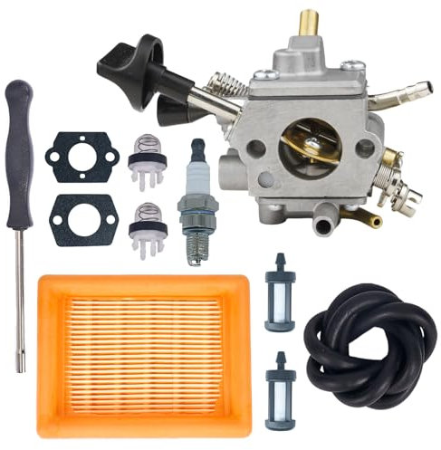 Carburionix Kit carburatore BR800 di alta qualità per soffiatore per foglie STIHL BR800 BR800X BR800CE 4283-120-0601 42831200601 - Carb di ricambio efficiente e affidabile