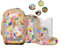 ergobag Pack Set ergonomischer Schulranzen Flexibel 6-teilig Set 1. Klasse Grundschule für Mädchen und Jungen