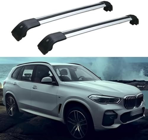 ADDUE Dachträger-Querstangen Dachträger für 2 offene Dachrelings für BMW X5/IX5 (G05) 2018-2024 Aluminiumlegierung DachbüGel Gepäckträger 2 Pieces,3