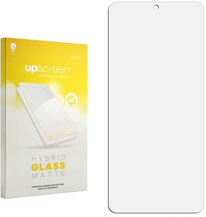 upscreen Schutzglas für Xiaomi Poco F7 | Entspiegelnder Displayschutz Made in Germany Matte 9H Schutzfolie Panzer Folie Glas Anti-Reflex Montage-Set Anti-Fingerprint