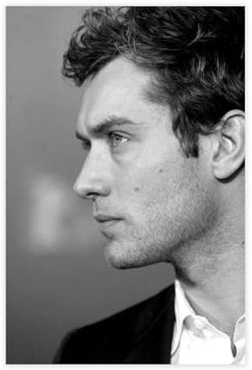 LITGY Jude Law Poster auf Leinwand, ungerahmt, 20 x 30 cm