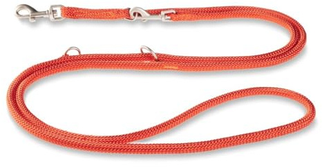 WOLTERS Führleine K2, Größe:200 cm x 9 mm, Farbe:rot/orange