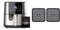 MasterPRO ROCKET 600 - Friggitrice ad aria calda 6L senza PFAS 1800W 6L con rivestimento in ceramica CERATECH - Display touch LED - Termostato regolabile 80-200°C - Cestello rimovibile