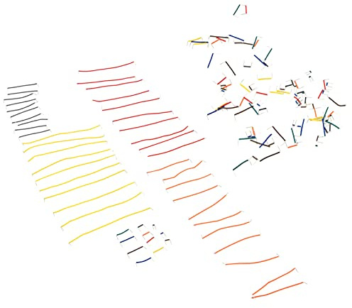 Jumper Wire Kit Breadboard Circuit Pin Expansion Cable Kit for Electronic Components
