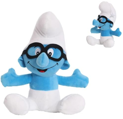Ainvliya Schlümpfe Plüschtier, 23CM Schlümpfe Kuscheltier Anime Cartoon Plüschtiere, Plüsch Puppe Spielzeug, Figur Plüschtiere Gestopft Tierspielzeug Für Jungen Mädchen